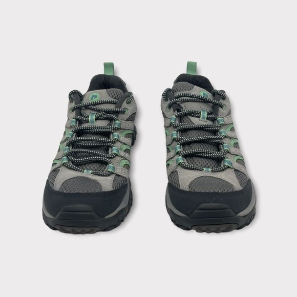 Merrell Womens Moab Ventilator Hiking Shoes Black J24466 Lace Up Leather Mesh 9M - Picture 3 of 12